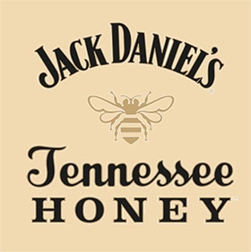 JACK DANIELS - Tennessee Honey - štvorcová podložka pod pohár