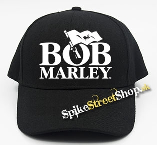 BOB MARLEY - Logo - čierna šiltovka (-30%=AKCIA)