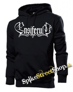 ENSIFERUM - Logo - čierna pánska mikina
