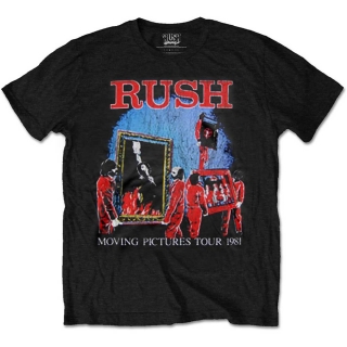 RUSH - Moving Pictures Tour - čierne pánske tričko