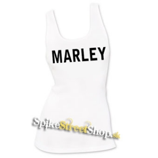 BOB MARLEY - Symbol Of Freedom - Ladies Vest Top - biele