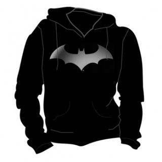 BATMAN - Modern Logo - čierna pánska mikina (-40%=Výpredaj)