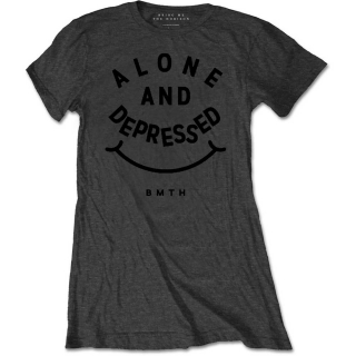 BRING ME THE HORIZON - Alone & Depressed - sivé dámske tričko