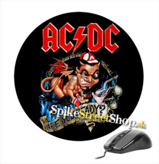 Podložka pod myš AC/DC - Are You Ready - okrúhla