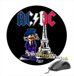 Podložka pod myš AC/DC - Paris Event - okrúhla