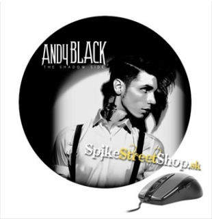 Podložka pod myš ANDY BLACK - The Shadowside - okrúhla