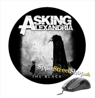 Podložka pod myš ASKING ALEXANDRIA - The Black - okrúhla