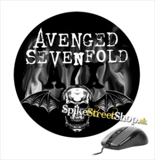 Podložka pod myš AVENGED SEVENFOLD - A7X Skull - okrúhla