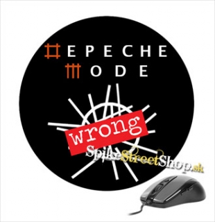 Podložka pod myš DEPECHE MODE - Wrong - okrúhla