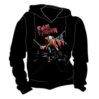 IRON MAIDEN - Trooper - čierna pánska mikina