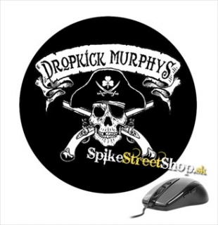 Podložka pod myš DROPKICK MURPHYS - Pirate Skull - okrúhla