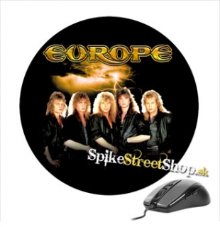Podložka pod myš EUROPE - Logo & Band - okrúhla