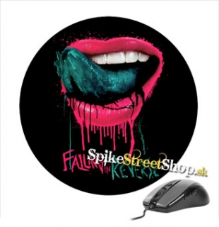 Podložka pod myš FALLING IN REVERSE - Lips - okrúhla