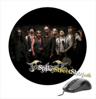 Podložka pod myš FINTROLL - Logo & Band - okrúhla