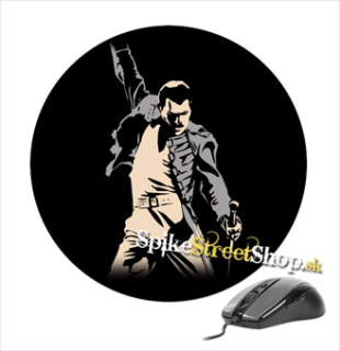 Podložka pod myš FREDDIE MERCURY - Portrait - okrúhla