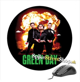 Podložka pod myš GREEN DAY - Grenade Band - okrúhla