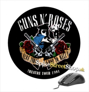 Podložka pod myš GUNS N ROSES - Here Today, Gone To Hell - okrúhla