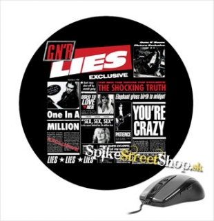 Podložka pod myš GUNS N ROSES - Lies - okrúhla