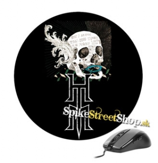 Podložka pod myš HIM - Tears On Tape Skull - okrúhla
