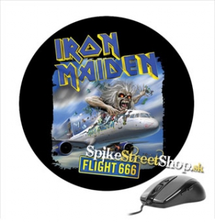 Podložka pod myš IRON MAIDEN - Flight 666 - okrúhla