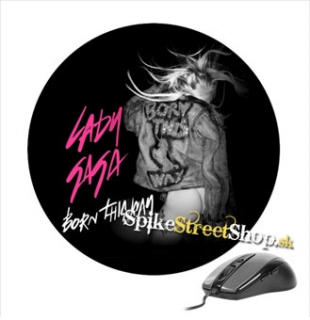 Podložka pod myš LADY GAGA - Born This Way - okrúhla