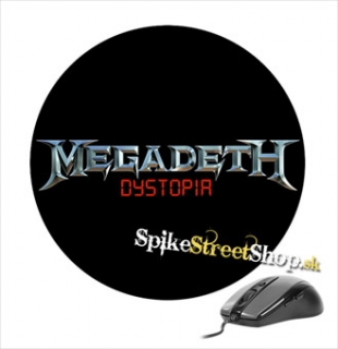 Podložka pod myš MEGADETH - Dystopia - okrúhla