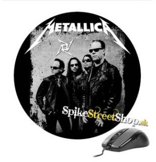 Podložka pod myš METALLICA - Band - okrúhla