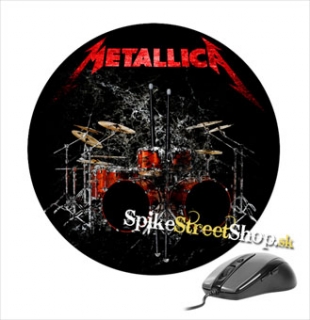 Podložka pod myš METALLICA - Lars Drum Kit - okrúhla