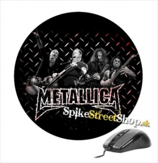 Podložka pod myš METALLICA - Live Band - okrúhla