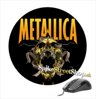 Podložka pod myš METALLICA - Mummy Skull - okrúhla