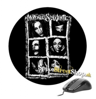 Podložka pod myš MOTIONLESS IN WHITE - Faces - okrúhla