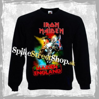 IRON MAIDEN - Maiden England Gold - mikina bez kapuce