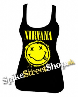 NIRVANA - Grunge Smile - Ladies Vest Top