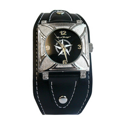 Kožené náramkové hodinky SEA STAR