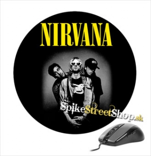 Podložka pod myš NIRVANA - Band - okrúhla