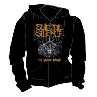SUICIDE SILENCE - Black Crown - čierna pánska mikina