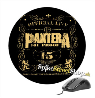 Podložka pod myš PANTERA - 101 Proof - okrúhla