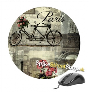 Podložka pod myš PARIS - Vintage Beautiful - okrúhla