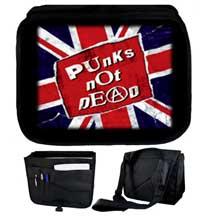 PUNKS NOT DEAD na U.K. zástave - taška na rameno