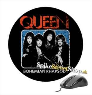 Podložka pod myš QUEEN - Bohemian Rhapsody - okrúhla
