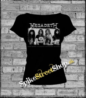 MEGADETH - Youthanasia B&W Portrait - dámske tričko