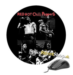 Podložka pod myš RED HOT CHILI PEPPERS - Band - okrúhla