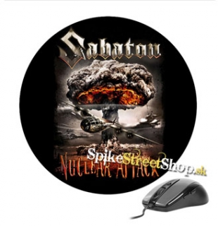 Podložka pod myš SABATON - Nuclear Attack - okrúhla