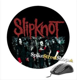 Podložka pod myš SLIPKNOT - Red Band - okrúhla
