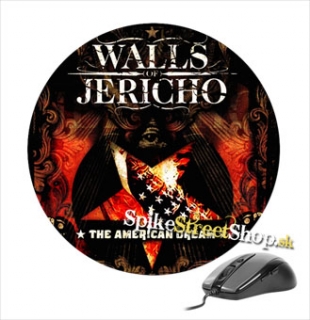 Podložka pod myš WALLS OF JERICHO - The American Dream - okrúhla