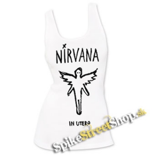 NIRVANA - In Utero - Ladies Vest Top - biele