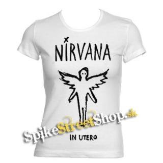 NIRVANA - In Utero - biele dámske tričko