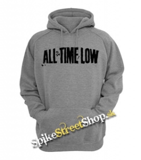 ALL TIME LOW - Logo - šedá pánska mikina