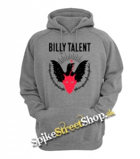 BILLY TALENT - Devil Dove - šedá pánska mikina