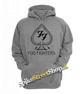 FOO FIGHTERS - šedá pánska mikina